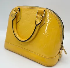LOUIS VUITTON ルイ・ヴィトン ヴェルニ アルマBB シトリン イエロー 2WAYバッグ M90104