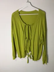 【samansa mos2】レディース カーディガン サイズF