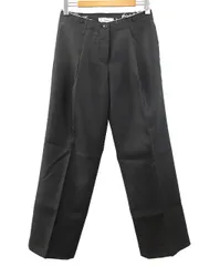 【中古】トゥデイフル TODAYFUL Lowwaist Wool Trousers ローウエスト ウール トラウザーズ パンツ 38 黒 2024AW トゥデイフル TODAYFUL Lowwaist Wool Trousers ローウエスト ウール