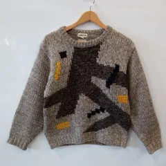 ピA168●LAMATTA●ラマッタ●ニット●手編み●Mサイズ●セーター