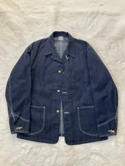 デニムカバーオール LB0513 サイズ38 Lee×Scye for UNITED ARROWS LOCO JACKETLB0513 ロコジャケット ユニオンチケット