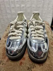 adidas Wales Bonner シルバー スニーカー 26cm Adidas x Wales Bonner Samba Sneakers | Silver | FARFETCH