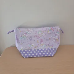 ユニコーン柄　お弁当袋　ハンドメイド