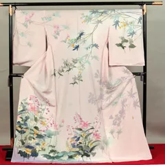 eha1290 本加賀友禅 宮野勇造 浜ちりめん 高級 訪問着 山のオーケストラ お仕立て付き１ヶ月半～２ヶ月で発送