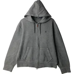 古着 ラルフローレン Ralph Lauren POLO RALPH LAUREN ワンポイント スウェットフルジップパーカー メンズL相当/eaa597978
