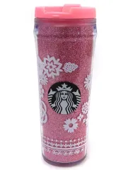 【中古】マグカップ･湯のみ ホリデー2018 グリッターピンク タンブラー 355ml 「スターバックスコーヒー」