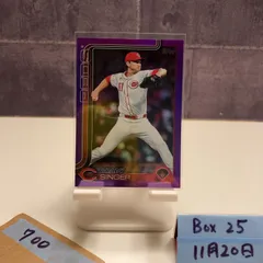 2025 Topps Brady Singer 175/250 Cincinnati Reds Pitcher カード