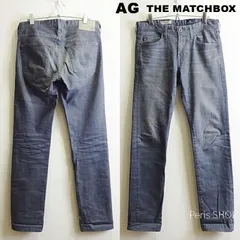 AG THE MATCHBOX スリムストレートデニムパンツ アドリアーノゴールドシュミット W80cm USA製