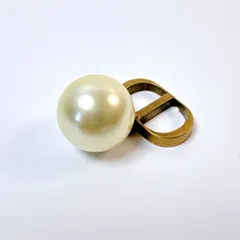 Christian Dior ディオール パール CD チャーム 美品 ゴールド×パール 上品アクセサリー エレガントデザイン バッグチャーム 人気ブランド 送料無料 匿名配送