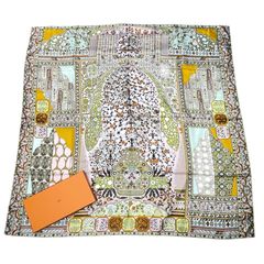 極美品 HERMES エルメス カレ90 CIRQUE MOLIER モリエサーカス