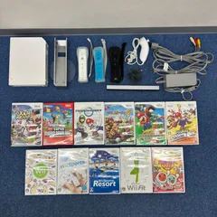 【F79-g】Wii 本体 周辺機器 ソフト まとめ 現状品 RVLｰ001 ホワイト 任天堂 ニンテンドー 大乱闘スマブラ スーパーマリオ マリオカート パーティ スポーツ sports fit 太鼓の達人