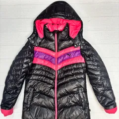 ◼︎ PUMA プーマ ダウンジャケット ピンク ブラック M