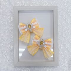 リボン ヘアゴム♡riana ribbon♡ふんわり 卒業・入学式♡ハンドメイド