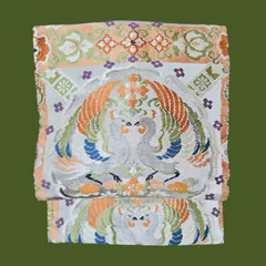 鳳凰 アンティーク名古屋帯