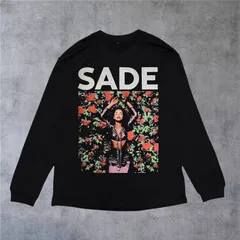 SADE シャーデー Kiss of Life ブラック 長袖Tシャツ バンド バンT BB036