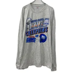 Hanes 長袖 プリントTシャツ 2XL グレー マルチカラー ヘインズ プルオーバー バックプリント アメフト ビッグサイズ 春物 a712-5861のサムネイル