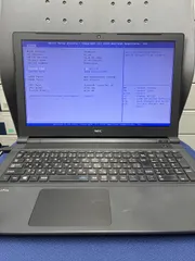 【ジャンク／メモリなし】NEC VersaPro 第7世代 Core i5 2.50GHz ノートPC｜BIOS表示OK