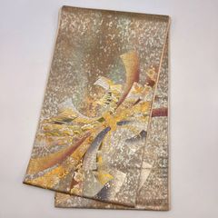 未使用 袋帯 正絹 西陣織 金銀糸 鳳凰 吉祥花文様 礼装用 - メルカリ