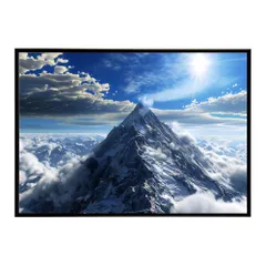 【A1サイズ（約59x84cm）】【lh-poster-7883】ポスター 山 マウンテン 山頂 景色 尾根 空 登山 ポスター インテリア フォト 写真 絵画