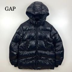美品】GAP/プリマロフト(R)ハイシャインパファージャケット/ブラック 