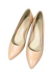 【中古】COLE HAAN　コールハーン　靴　レディース　サイズ6ハーフ　ヒール高約５ｃｍ　ライトピンク＿S24＿s-0301-r24＿セルモアから出品