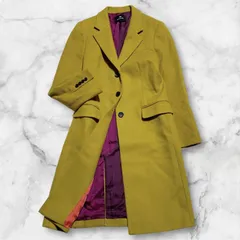 PS Paul Smith ピーエスポールスミス　チェスターコート　マルチカラー　近年モデル　マスタード　サイズ38