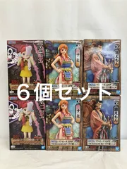 未開封 ONE PIECE ワンピース DXFシリーズ ウタチルドレン ナミ 錦えもん フィギュア まとめ 3種 6個セット LFQ413 f099