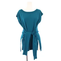 アナイ ANAYI ニット カットソー ノースリーブ 38 ブルー 102019-16-60-64-380 /KH