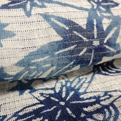 中古 本麻 絽着物 竜田川 型絵染【232288】 - メルカリ