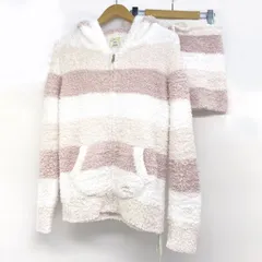 【未使用】gelato pique ジェラートピケ グラデーション3ボーダー パーカ パンツ セットアップ ソックス 3点セット レディース