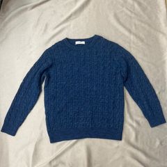美品☆春夏☆ペレグリン PEREGRINE ケーブルニット☆M☆ビームスF別注