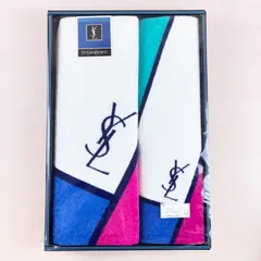 【未使用品】YVESSAINTLAURENT タオルセット 綿100％ バスタオル スポーツタオル