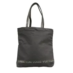 LOUIS VUITTON(ルイヴィトン) トートバッグ - グレー×アイボリー×ライトグレー FONDATION LOUIS VUITTON/ルイヴィトン美術館限定