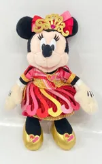 東京ディズニーリゾート ぬいぐるみバッジ TDR35周年 Happiest Celebration ミニー(赤) 35周年