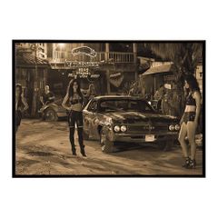 r*r様 70s ハーレーダビッドソン ビンテージ ポスター アイアン