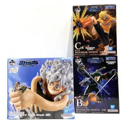 ★一番くじ ワンピース 未来島エッグヘッド ~Burst of Energy~ A賞 B賞 C賞 まとめ売り ルフィ ギア5 ゾロ サンジ フィギュア 未使用未開封★006643