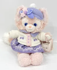 香港ディズニーランド Plush Duffy and Friends リーナベル(紫白ピンク)/Christmas 2025