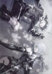 [중고] 클리어 포스터 A3 클리어 포스터 2B & 9S [이치 반 쿠지 NieR : Automata Ver1.1a - 인류에게 영광이 -] F 상