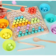 【新品・未使用】ペグボード パズル 木製 知育 指先訓練 色の認識  モンテッソーリゲーム 図形パズルのペグボード ボードパズル ボードゲーム パズルゲーム玩具 ジグソー