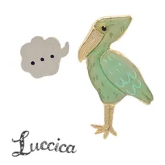イヤリング ルチカ Luccica ハシビロコウさん  LU-1702-24 2512のサムネイル