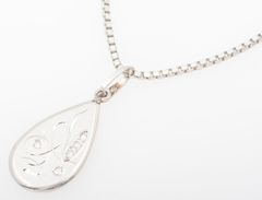 K18WG マルチカラー ネックレス (ハートモチーフ) 品番a24-182 K18WG マルチカラー ネックレス (ハートモチーフ) 品番a24-182 - メルカリ