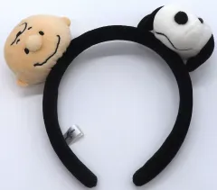【中古】アクセサリー(非金属) スヌーピー＆チャーリー・ブラウン カチューシャ 「PEANUTS(SNOOPY)」 ユニバーサル・スタジオ・ジャパン限定