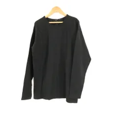 美品 Ys bis ワイズビス ヨウジヤマモト カットソー コットン100% 長袖 ロングTシャツ トップス 無地 黒 レディース AU3795A63 Long Sleeve T-shirt(M Black): Y's for living｜THE SHOP YOHJI YAMAMOTO