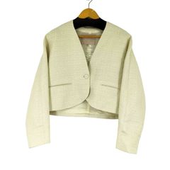 セオリーリュクス 定価4,6万トリアセテート ノーカラージャケット M