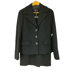 エスカーダ ESCADA シルク混ウールテーラードジャケットスカートセットアップ レディース  38のサムネイル