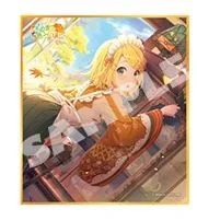 鏡音リン プロジェクトセカイ カラフルステージ! feat.初音ミク ミニ色紙コレクション 第52弾B また、木の葉の色づく頃に プロセカ グッズ 色紙 鏡音 リン 2