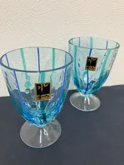 カメイガラス / 手づくりがらす / グラス2脚 / タンブラー