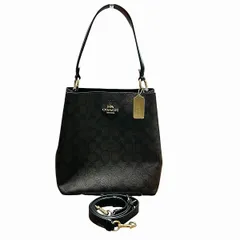 コーチ　COACH　シグネチャー　タウンバケットバッグ　91512　バッグ　トートバッグ　ショルダーバッグ　レディース　美品
