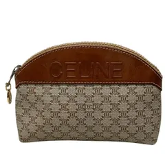 セリーヌ　CELINE　マカダム　化粧ポーチ　ブランド小物　ポーチ　レディース