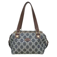 セリーヌ　CELINE　マカダム　デニム　バッグ　ハンドバッグ　ショルダーバッグ　レディース